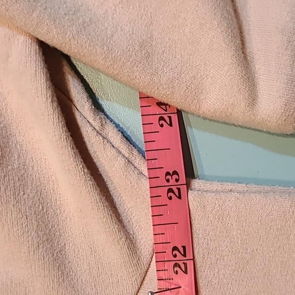 A.N.A Lightweight Sweatshirt With Lace Up Front Size Large - Picture 9 of 9